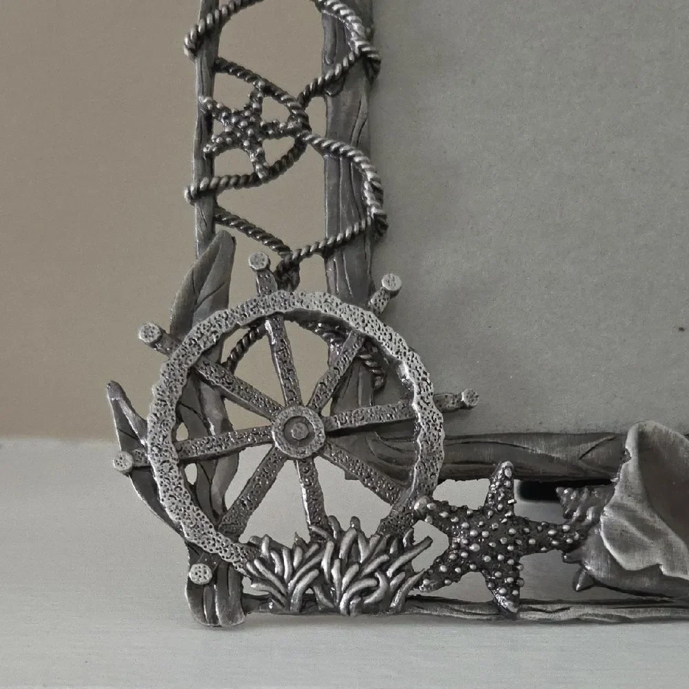 Nautical Silver Photo Frame